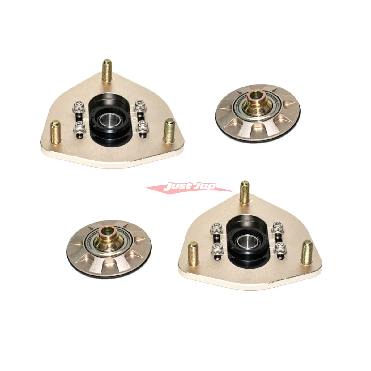 BC Racing BR Adjustable Front Camber Tops (PAIR) Fits Mitsubishi Lancer Evolution CT9A