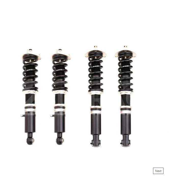 BC Racing Coilover Kit BR-RA fits Toyota Chaser/Mark II/Cresta JZX90/JZX100 96 - 01