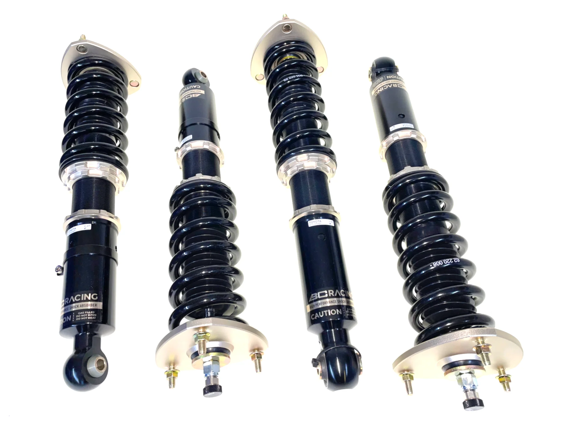 BC Racing Coilover Kit BR-RH fits Toyota Chaser/Mark II/Cresta JZX90/JZX100 96 - 01