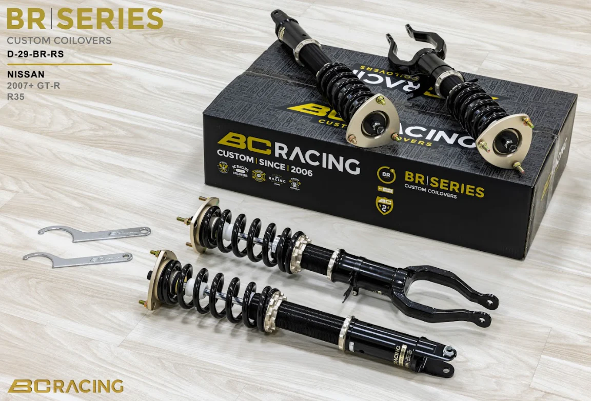 BC Racing Coilover Kit BR-RS fits Nissan GTR  R35 07 - current - Image 2