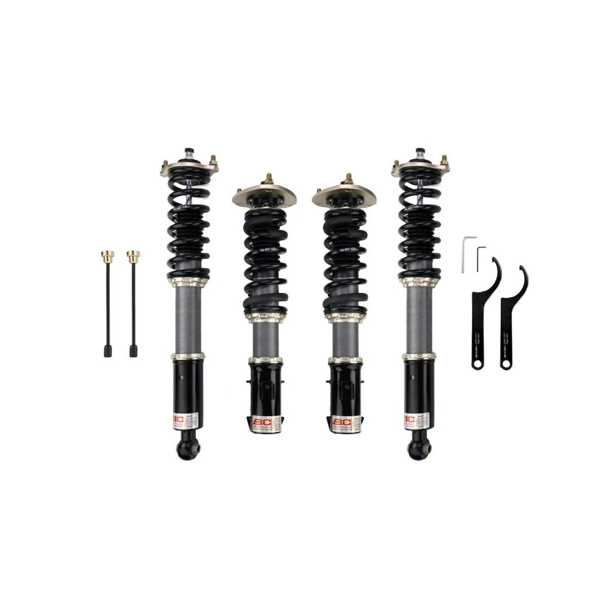 BC Racing Coilover Kit DS-DS fits Mitsubishi CABRIOLET/COLT PLUS & RALLIART LTGF 07 - 12