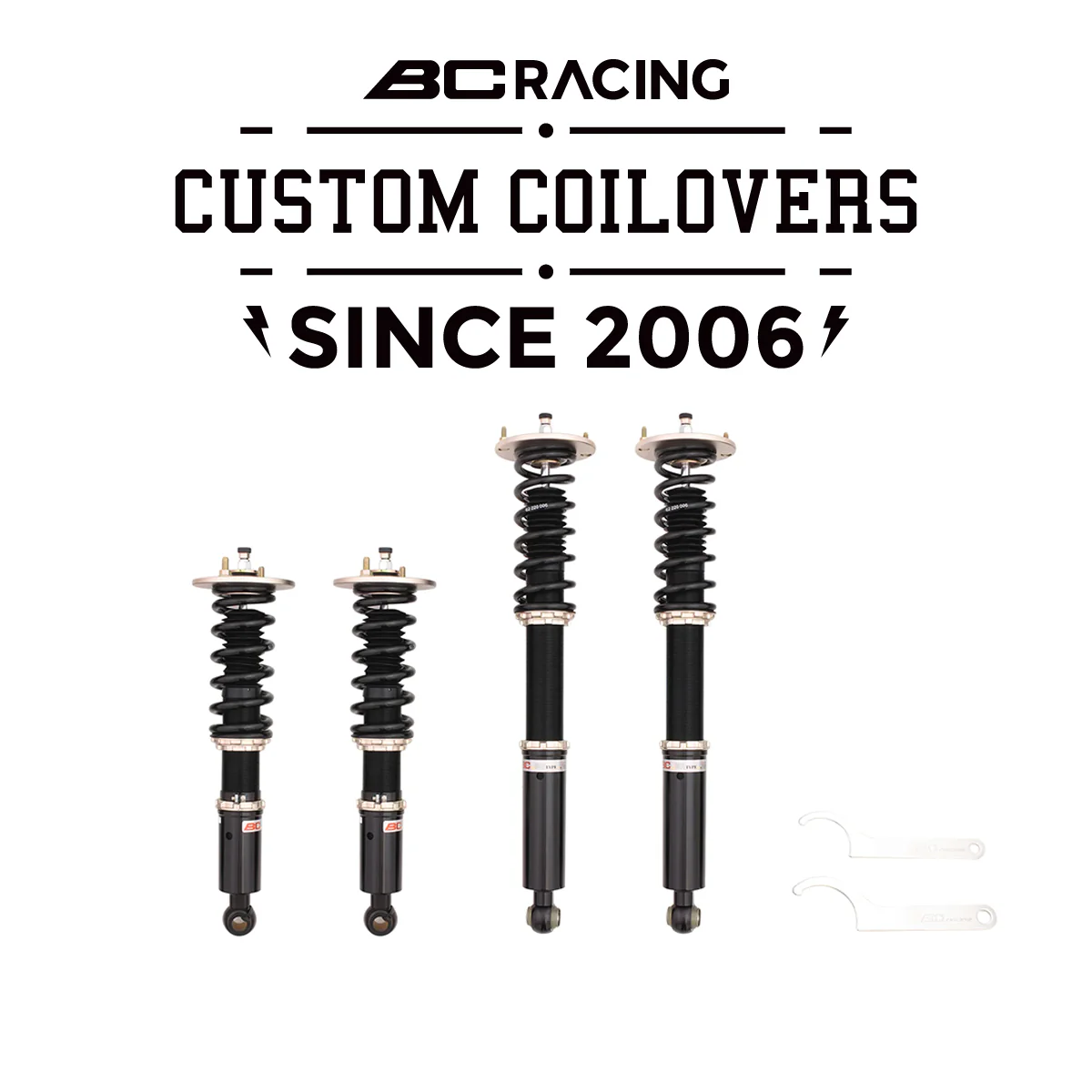 BC Racing Custom Coilover Kit BR-RA fits Lexus IS250/IS300/IS350/IS-F GSE20/GSE21/GSE22/USE20 06 - 13