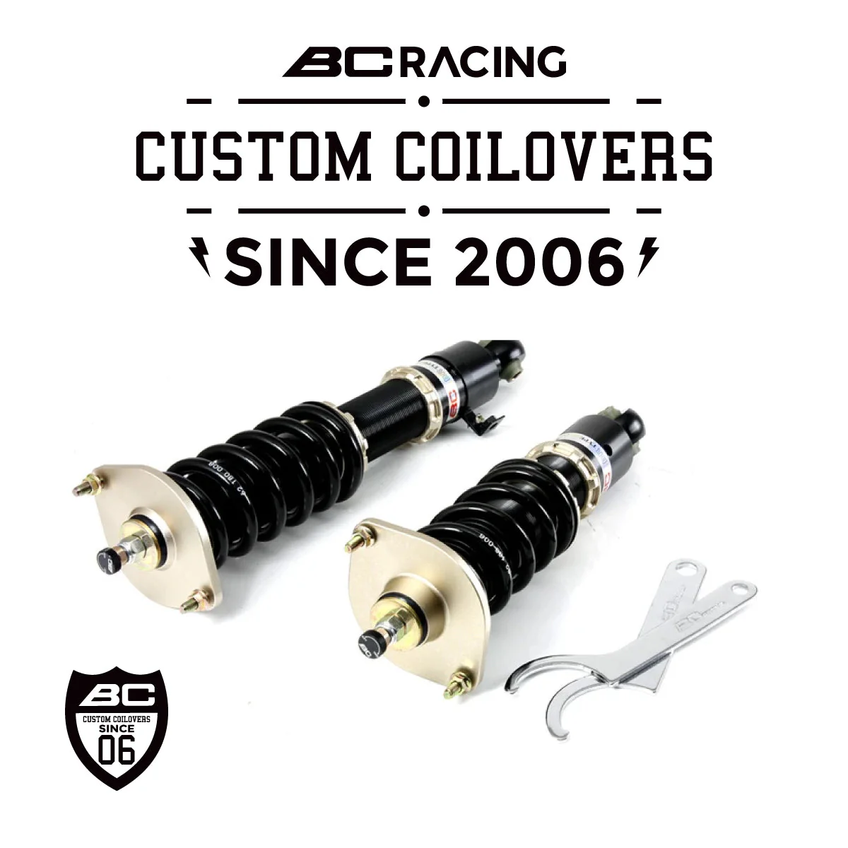 BC Racing Custom Coilover Kit BR-RS fits Toyota CROWN JZS170/171 99 - 03 - Image 2