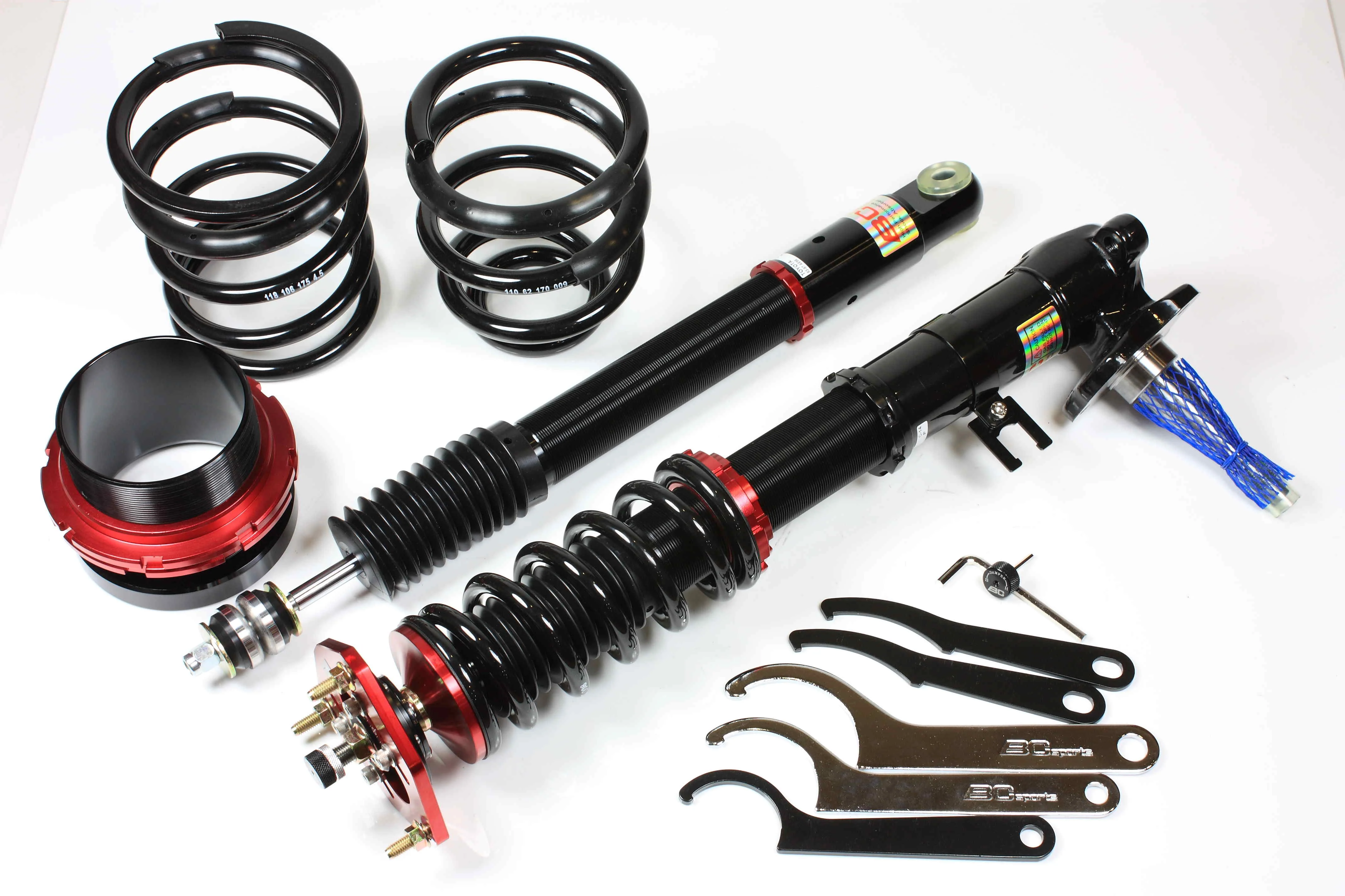 BC Racing Coilover Kit V1-VA fits Toyota Corolla (With Spindles) AE86 83 - 87